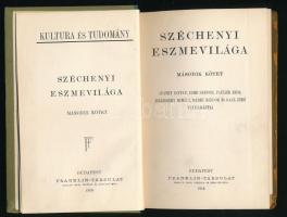 Széchenyi eszmevilága II. köt. Apáthy István, Imre Sándor, Pauler Ákos, Zsilinszky Mihály, Márki Sán...