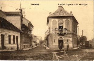 Budapest XXII. Budafok, Kossuth Lajos utca és Ország út, gyógyszertár (fl)