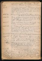 1944-1945 Sztripszky Aladárné Kalamenovich Paula (1898 k.-1977) székesfővárosi tanárnő saját kézzel ...