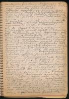 1944-1945 Sztripszky Aladárné Kalamenovich Paula (1898 k.-1977) székesfővárosi tanárnő saját kézzel ...