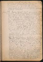 1944-1945 Sztripszky Aladárné Kalamenovich Paula (1898 k.-1977) székesfővárosi tanárnő saját kézzel ...