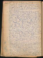 1944-1945 Sztripszky Aladárné Kalamenovich Paula (1898 k.-1977) székesfővárosi tanárnő saját kézzel ...