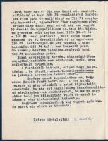 1967 Kelemen Eduárdné Mészöly Laura (Szádeczky-Kardoss Gézáné, 1919-1990) festőművész levele Sárdy B...