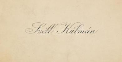 cca 1880-1930 Óriási névjeggyűjtemény. Miniszterek, főnemesek, főpapok kézírással ellátott névjegyei...