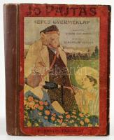 1923 Jó Pajtás képes gyermeklap. XV. évf. 1-36. sz. (teljes évfolyam). Szerk.: Schöpflin Aladár. Bp., Franklin-Társulat, (4)+434 p. Illusztrált félvászon-kötésben, kissé sérült, kopott borítóval, belül túlnyomórészt jó állapotban.