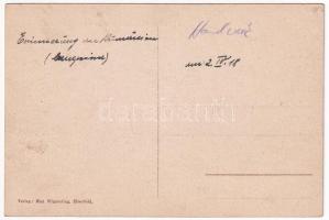 1918 Campina, Petroleum-Raffinerie und zerstörte Tanks / petroleum refinery, oil factory, destroyed ...