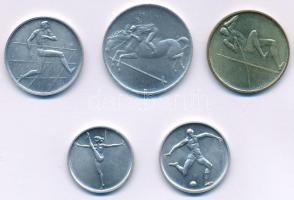 San Marino 1980. 1L-20L (5xklf) forgalmi emlékkiadások T:UNC,AU
San Marino 1980. 1 Lira - 20 Lire (...