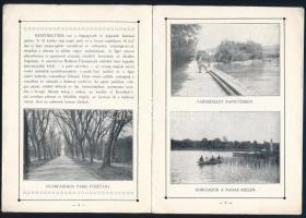 cca 1900 Keszthely a Balaton metropolisa, ismertető füzet, 12p