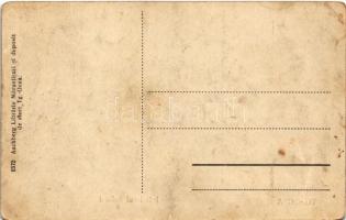 Targu Ocna, Aknavásár; Interiorul Salinei / salt mine interior with miners, prisoners cutting the sa...