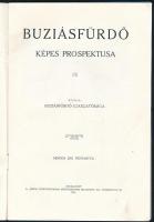 1911 Buziásfürdő képes prospektusa, képekkel illusztrált, 31p