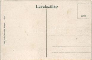 Szolnok, Tisza részlet, kikötő. Gerő Ignác kiadása