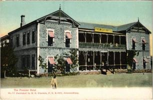 Cullinan Diamond Mine, The Premier Hotel. Published by R. O. Füsslein No. 11. - from postcard booklet