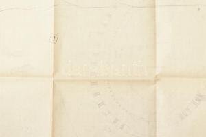 cca 1948 A Népstadion (ma Puskás Ferenc Stadion) és környékének építési és rendezési terve, jelmagya...