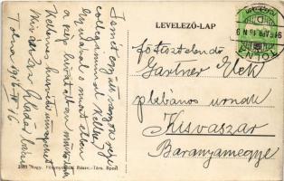 1916 Tolna, Posta, távíró és távbeszélő hivatal, tejcsarnok üzlete