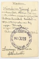 Mészáros József (1923-1997), a Ferencváros labdarúgójának fotó és képeslaphagyatéka, közte képeslapo...