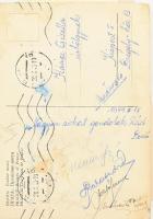 Mészáros József (1923-1997), a Ferencváros labdarúgójának fotó és képeslaphagyatéka, közte képeslapo...