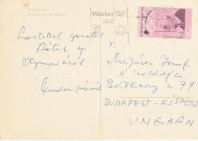 Mészáros József (1923-1997), a Ferencváros labdarúgójának fotó és képeslaphagyatéka, közte képeslapo...