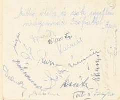 Mészáros József (1923-1997), a Ferencváros labdarúgójának fotó és képeslaphagyatéka, közte képeslapo...