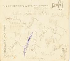 Mészáros József (1923-1997), a Ferencváros labdarúgójának fotó és képeslaphagyatéka, közte képeslapo...