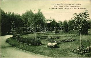 Ivano-Frankivsk, Stanislawów, Stanislau; Kais. Elisabeth-Park / Park im. ces. Elzbiety / Empress Elisabeth of Austria (Sisi) park