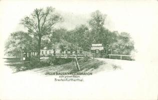 Breitenturterthal Restaurant Emb. Litho.