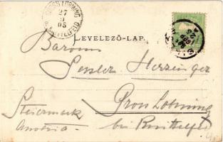 1905 Siklós, Gyűdi út, Máriagyűdi templom a háttérben. Feiler Mariska kiadása