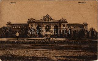 1918 Odesa, Odessa; Bahnhof / railway station (fa)