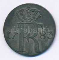 Német Államok / Poroszország 1783A 1/24T Ag "II. Frigyes" T:XF
German States / Prussia 17...