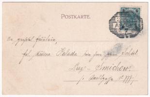 1904 As, Asch; Schwimm- und Badeanstalt / spa, swimming pool and bath. Verlag Erh. Egekraut (r)