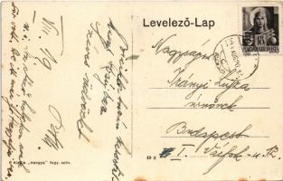 1944 Gönc, utca, Alsófiók szövetkezet üzlete és saját kiadása