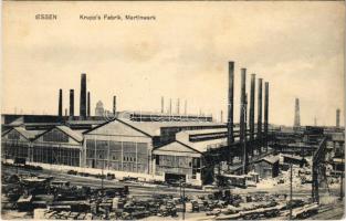 Essen, Krupps Fabrik, Martinwerk / factory, industrial railway (fl)