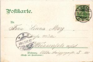 1905 Lugau, Gottes Segen Schacht / mine, industrial railway (EK)