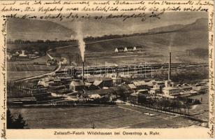 1926 Oeventrop (Arnsberg), Zellstoff-Fabrik Wildshausen / pulp factory (EK)