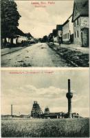 1912 Lossa (Finne), Dorfstraße, Gewerkschaft Reichskrone u. Richard / potash mine
