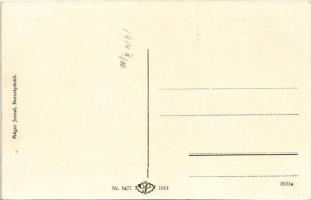 1914 Borostyánkő, Bernstein; vár. Máger József kiadása / Schloß / castle (EK)