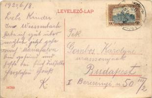 1920 Borostyánkő, Bernstein; látkép / general view (EB)