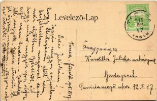 1915 Tarcsa, Tarcsafürdő, Bad Tatzmannsdorf; Miksa artézi forrás, forrásépület és colonade. Hönigman...