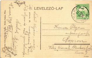 1911 Tarcsa, Tarcsafürdő, Bad Tatzmannsdorf; Gyógyudvar. Gustav Löwy és testvére kiadása / Heilansta...