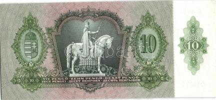 1936. 10P (4x) egymás utáni sorszámokkal T:I