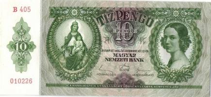 1936. 10P (6x) egymás utáni sorszámokkal T:I