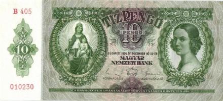 1936. 10P (6x) egymás utáni sorszámokkal T:I