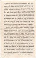 1919 Fényes László, (1871-1944) újságíró, korábbi országgyűlési képviselő nyílt levele és annak gépe...