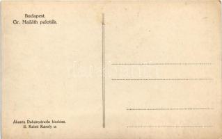 Budapest II. Rózsadomb, Gróf Mailáth paloták a Keleti Károly utcában, Lakatos József Rózsadombi Kávé...