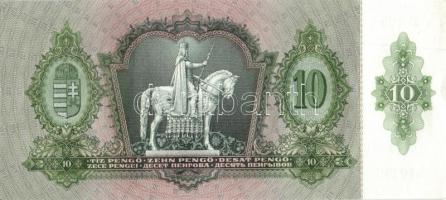 1936. 10P (3x) egymás utáni sorszámokkal T:I