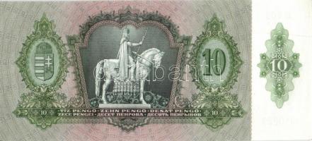 1936. 10P (4x) egymás utáni sorszámokkal T:I