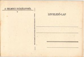 Selmecbánya, Schemnitz, Banská Stiavnica; A balek. A Selmeci Diákéletből V. Studentika. Röttig-Romwa...