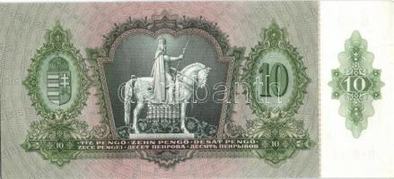 1936. 10P (3x) egymás utáni sorszámokkal T:I