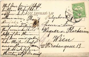 1913 Ungvár, Uzshorod, Uzhhorod, Uzhorod; Széchenyi tér. Völgyi József kiadása / square