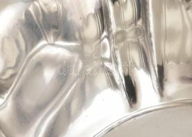 Ezüst (Ag) Art Deco kínáló, jelzett, d: 26,5 cm, nettó: 400g