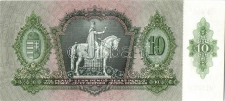 1936. 10P (4x) egymás utáni sorszámokkal T:I